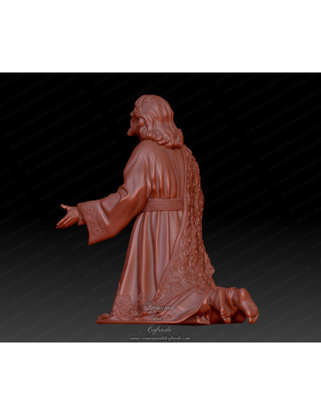 Cristo de Montesión en miniatura 3D para colección cofrade