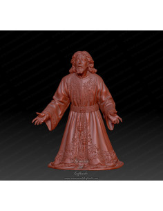 Figura 3D para pintar inspirada en el Cristo de los Panaderos de Sevilla 2