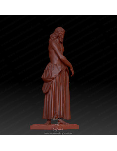 Figura 3D para pintar inspirada en el Cristo de la Humildad en su Expolio de Jerez 2