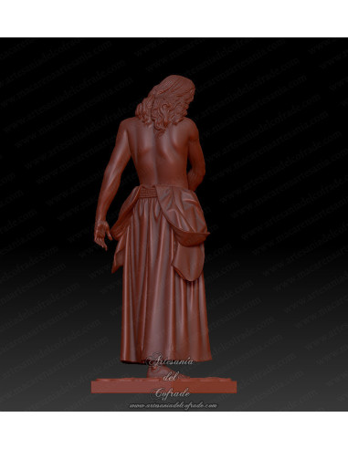 Cristo de la Humildad en su Expolio en miniatura para colección y pintura