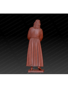 Figura 3D para pintar inspirada en el Cristo de la Bendición antes Caifás de Huelva 2