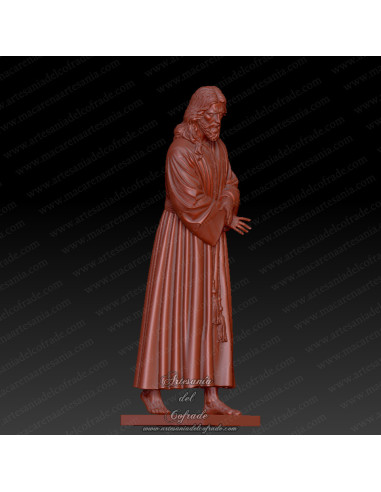 Cristo de la Bendición antes Caifás en miniatura para colección y pintura