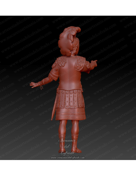 Romano de misterio en miniatura para colección, pintura y Semana Santa