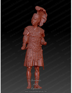 Figura 3D para pintar inspirada en el romano 02 de Jesús de la Salud de San Rafael de Jerez 2