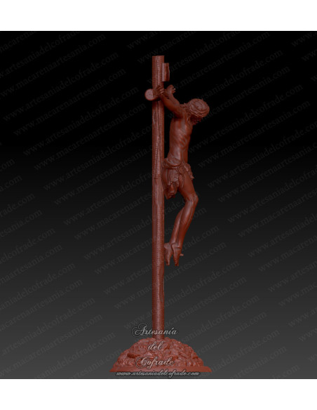 Miniatura cofrade del Cristo de la Salud de San Bernardo en 10 16 y 20 cm
