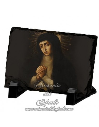 Bonita Pizarra rectangular de la Mater Dolorosa