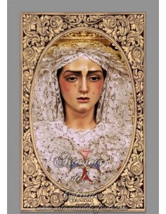 Azulejo rectangular de Ntra. Madre y Señora María Santísima de la Trinidad de Cordoba