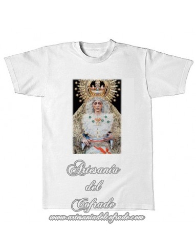 Camiseta con la Virgen de la Esperanza Macarena de Sevilla