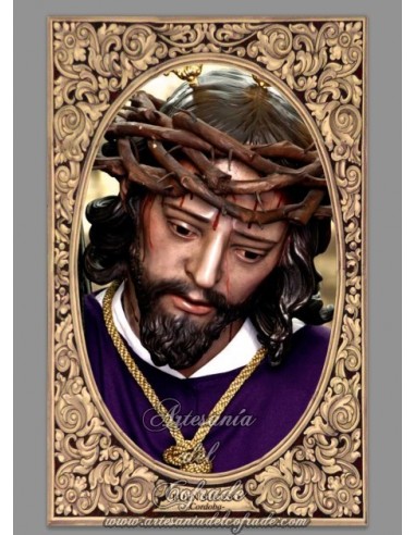 Azulejo rectangular de Nuestro Padre Jesús del Buen Suceso de Cordoba