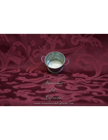 Cacharro aluminio redondo para Belen