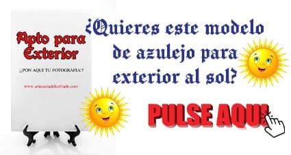 Pulse aquí para comprar este azulejo para exterior al sol
